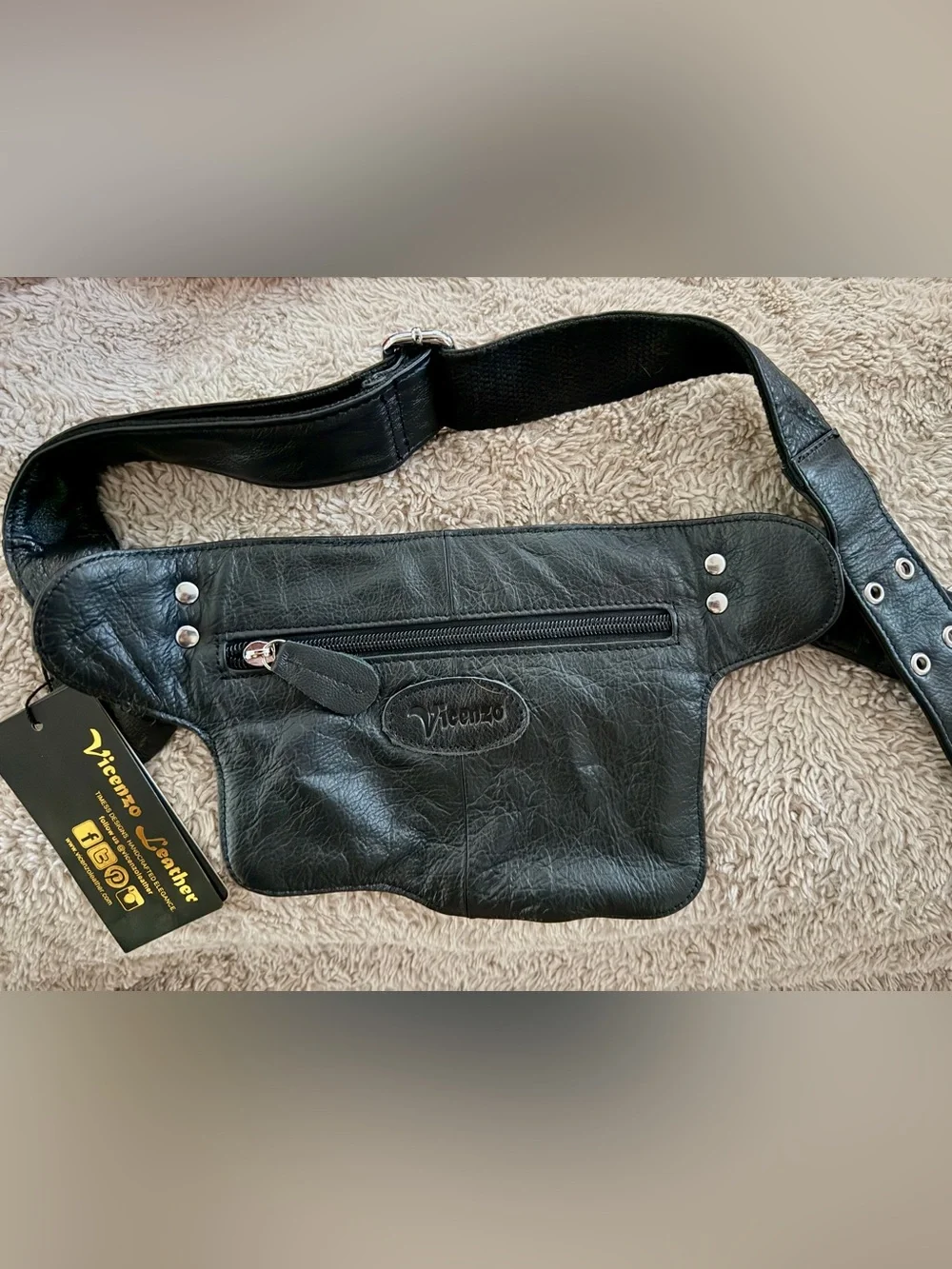 Vicenzo Leather new tags